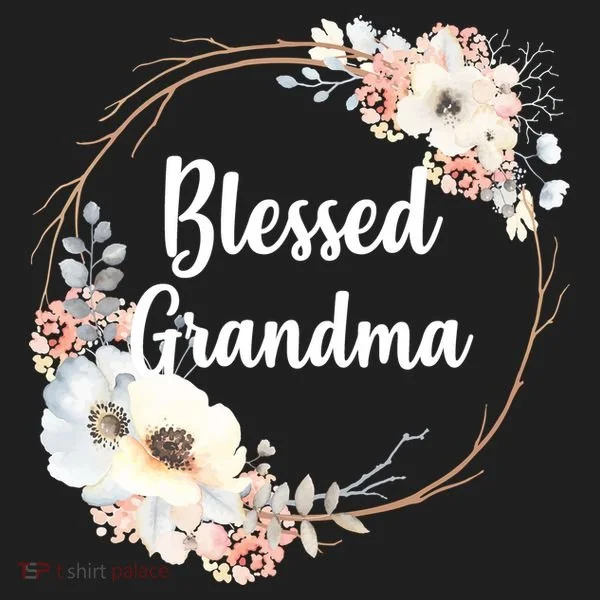 Blessed Grandma Floral Tumbler