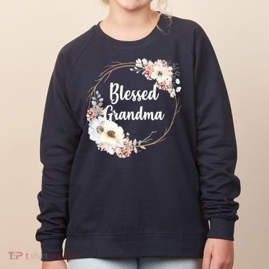 Blessed Grandma Floral Women's Sweatshirt