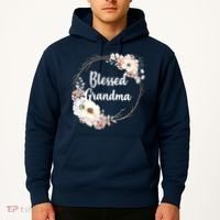 Blessed Grandma Floral Hoodie thumb 2