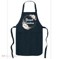 Blessed Grandma Floral Apron thumb 0