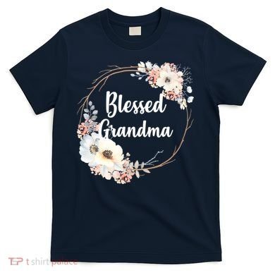 Blessed Grandma Floral T-Shirt