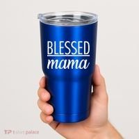 Blessed Mama Tumbler thumb 2