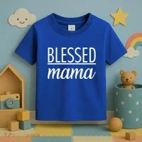 Blessed Mama Toddler T-Shirt thumb 3