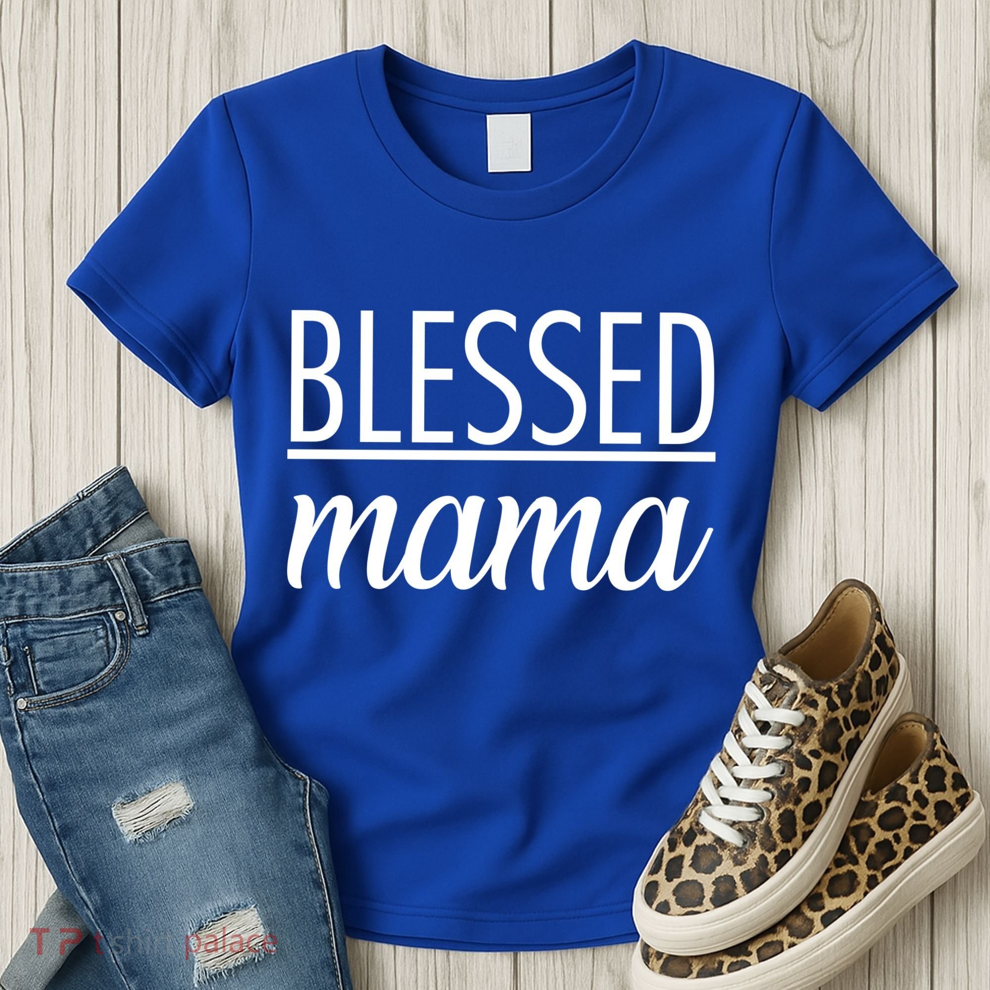 Blessed Mama Women's T-Shirt