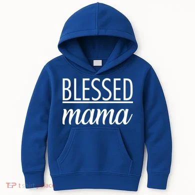 Blessed Mama Kids Hoodie
