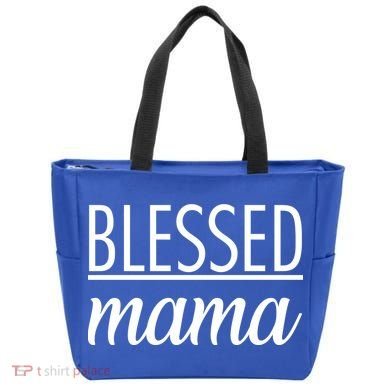 Blessed Mama Tote Bag