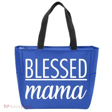 Blessed Mama Tote Bag