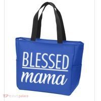 Blessed Mama Tote Bag thumb 3