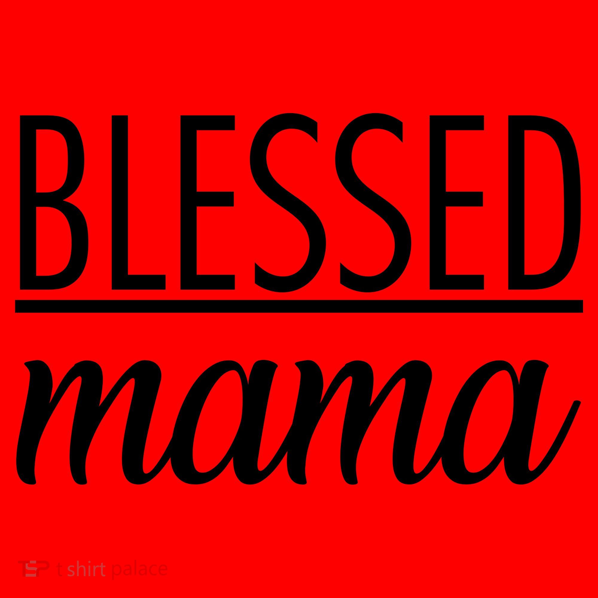 Blessed Mama Santa Hat