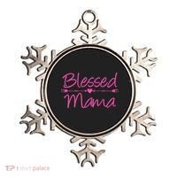 Blessed Mama Heart Arrows Mom Ornament thumb 0