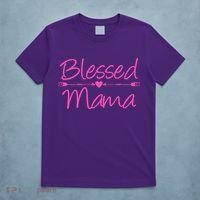 Blessed Mama Heart Arrows Mom T-Shirt thumb 5