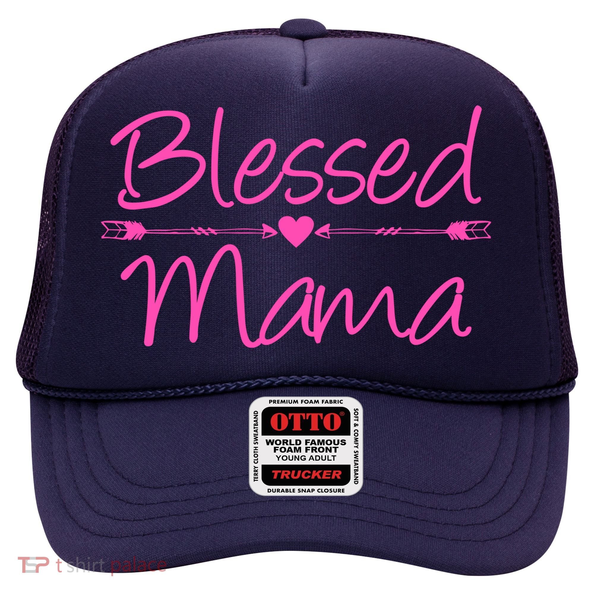 Blessed Mama Heart Arrows Mom Hat