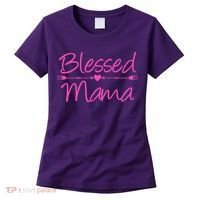 Blessed Mama Heart Arrows Mom Women's T-Shirt thumb 0