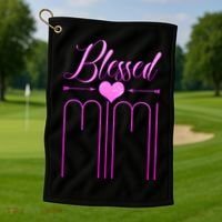 Blessed Mimi Golf Towel thumb 1