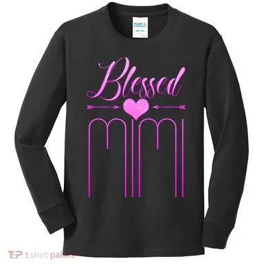 Blessed Mimi Kids Long Sleeve Shirt