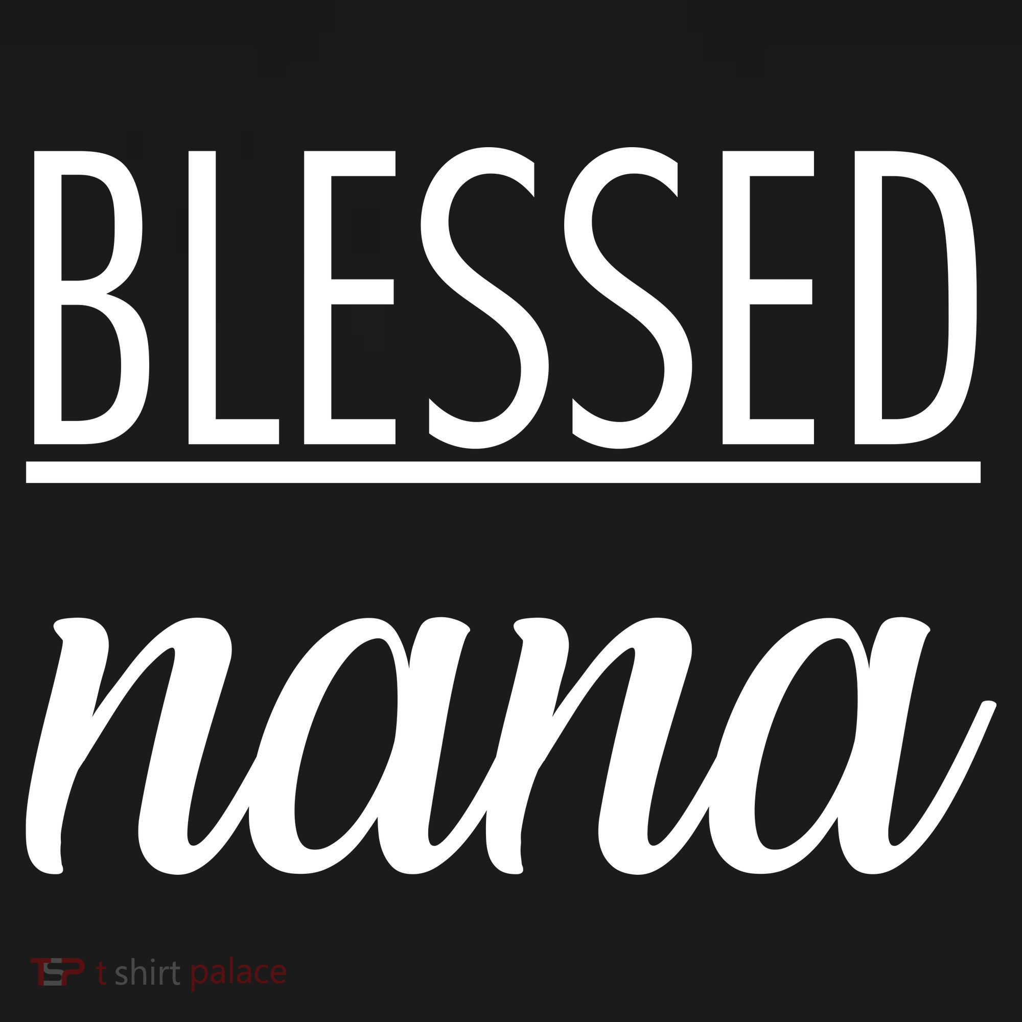 Blessed Nana USA-Made Doggie Bandana