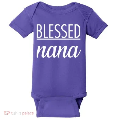 Blessed Nana Baby Bodysuit