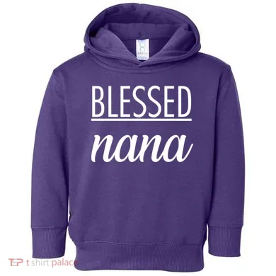 Blessed Nana Toddler Hoodie