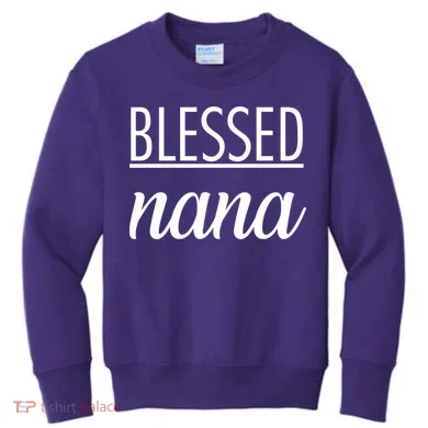 Blessed Nana Kids Sweatshirt