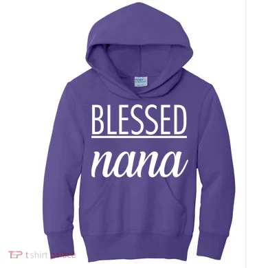 Blessed Nana Kids Hoodie