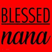 Blessed Nana Santa Hat thumb 1