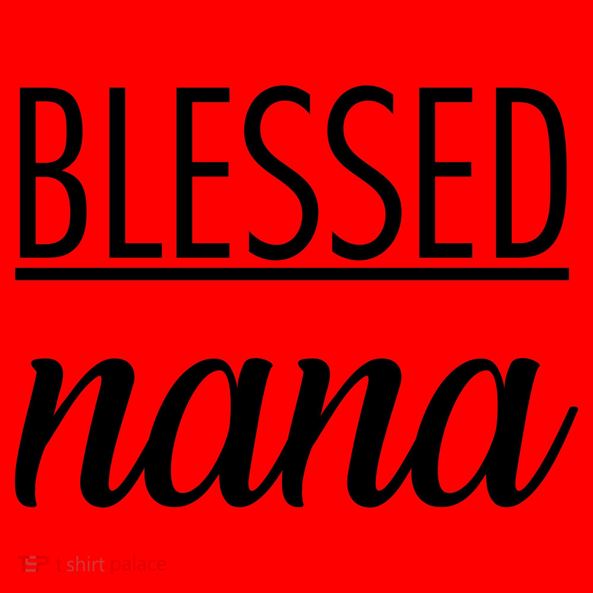Blessed Nana Santa Hat