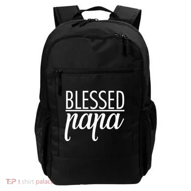 Blessed Papa Backpack