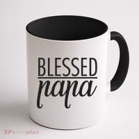 Blessed Papa Coffee Mug thumb 1