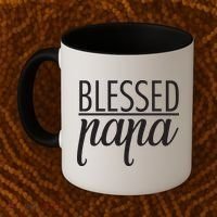Blessed Papa Coffee Mug thumb 2
