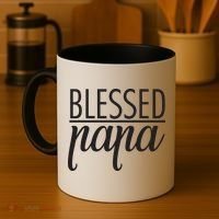 Blessed Papa Coffee Mug thumb 4