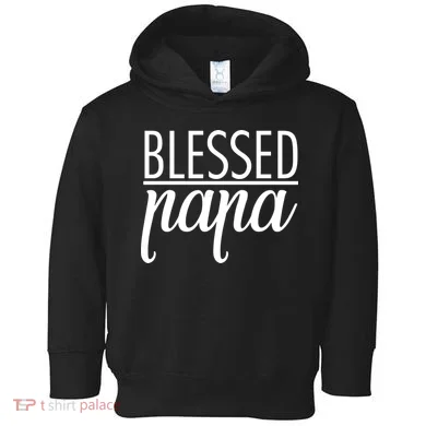 Blessed Papa Toddler Hoodie