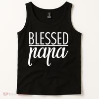 Blessed Papa Tank Top thumb 2