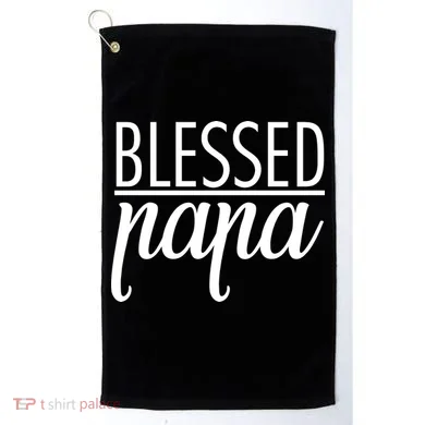 Blessed Papa Golf Towel
