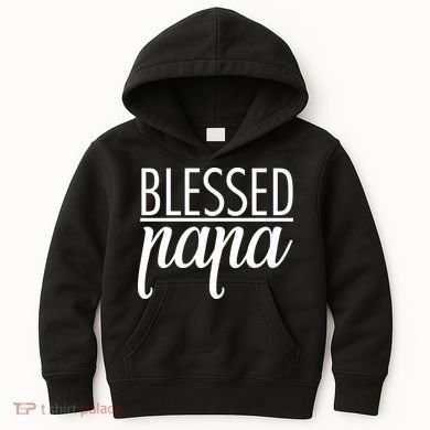 Blessed Papa Kids Hoodie
