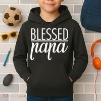 Blessed Papa Kids Hoodie thumb 2