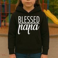 Blessed Papa Kids Hoodie thumb 3