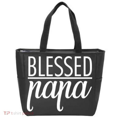 Blessed Papa Tote Bag