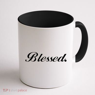 Blessed Signature Coffee Mug back