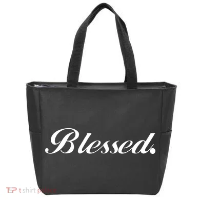 Blessed Signature Tote Bag