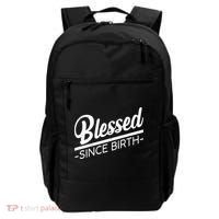 Blessed Since Birth Backpack thumb 0