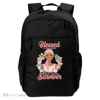 Blessed To Be Call Breast Cancer Survivor Pink Warrior Backpack