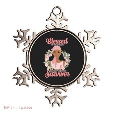 Blessed To Be Call Breast Cancer Survivor Pink Warrior Ornament