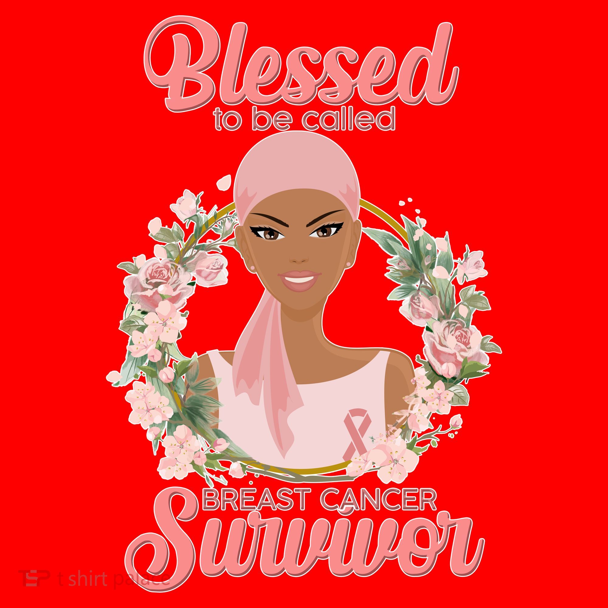Blessed To Be Call Breast Cancer Survivor Pink Warrior Santa Hat