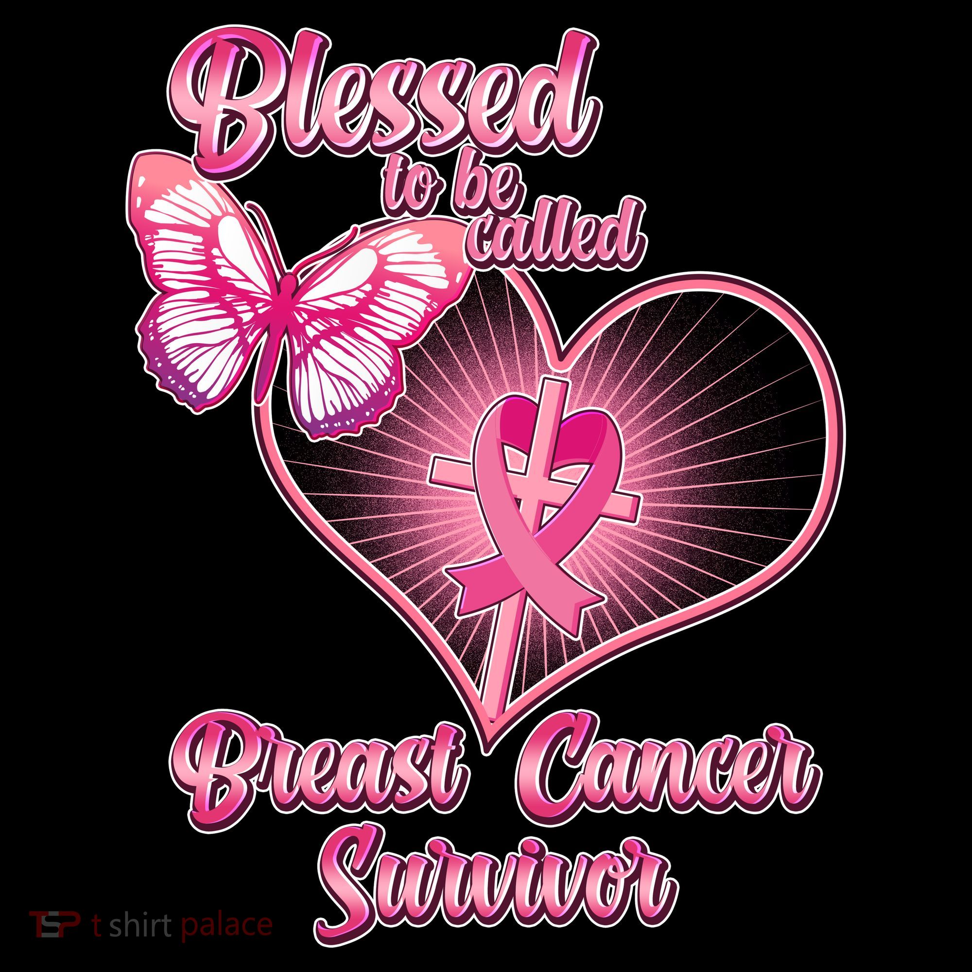 Blessed To Be Called Breast Cancer Survivor Pink Ribbon Cross Coffee Mug