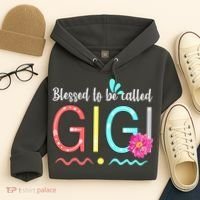 Blessed To Be Called Gigi Hoodie thumb 4