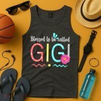 Blessed To Be Called Gigi Tank Top thumb 4
