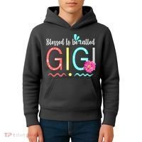 Blessed To Be Called Gigi Kids Hoodie thumb 4