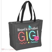 Blessed To Be Called Gigi Tote Bag thumb 2