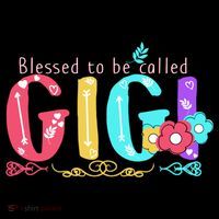 Blessed To Be Called Gigi Cute Floral Long Sleeve Shirt thumb 2