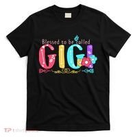 Blessed To Be Called Gigi Cute Floral T-Shirt thumb 0